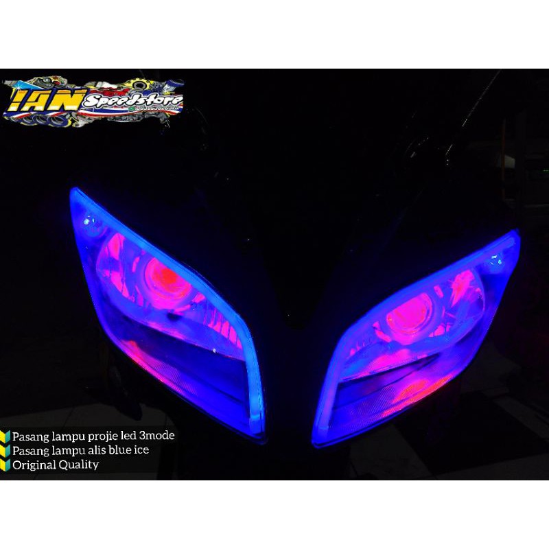 lampu projie led+lampu alis for r15, cbr new,R25, ninja 250
