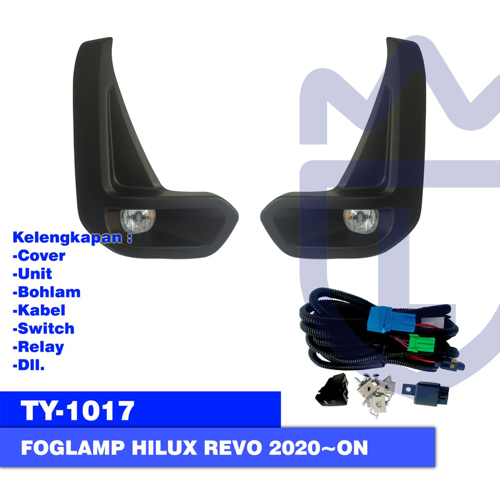 FOGLAMP / LAMPU KABUT DLAA TY1017 TOYOTA HILUX VIGO 2020