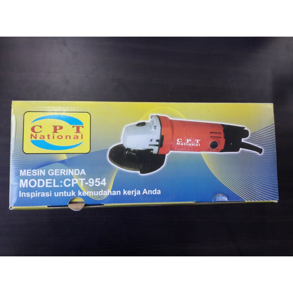 mesin gerinda, gurinda cpt-954 cpt national