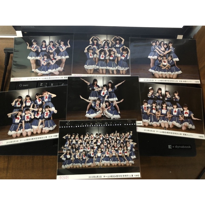 Photopack AKB48 Team 8 4th Anniversary Theatre stage
