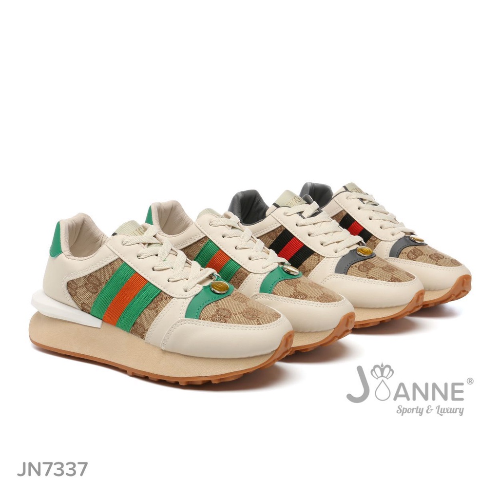 JOANNE Highsole Sporty Sneakers Shoes #JN7337 ORIGINAL