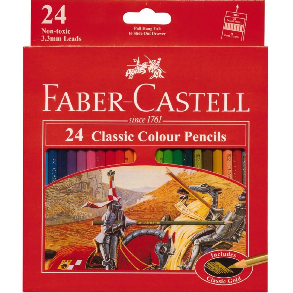 

PENCIL COLOUR CLASSIC 24 FABER CASTELL