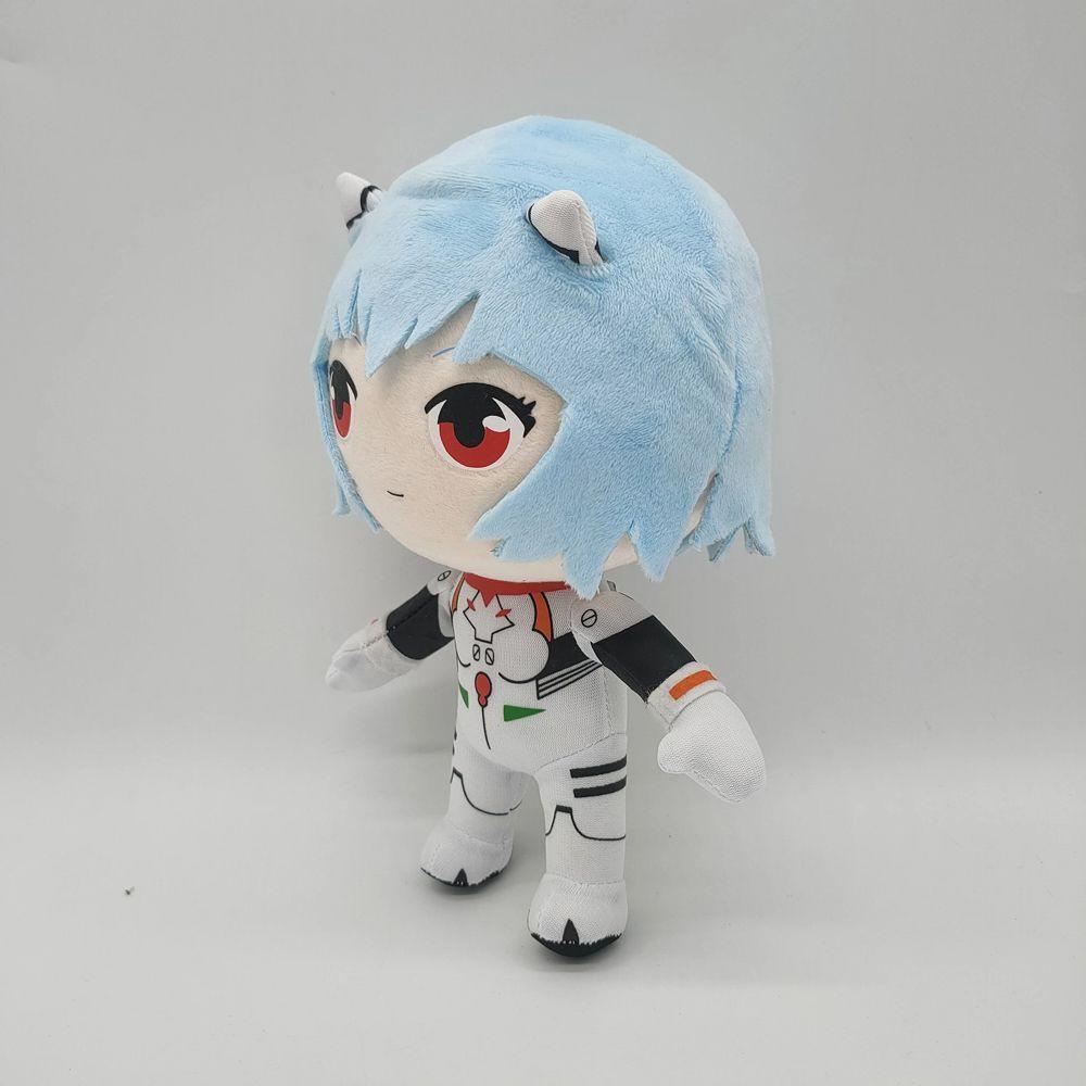 NICKOLAS1 Evangelion Plush Toy Karakter Kartun 20 cm Dekorasi Kamar Mainan Anak Kartun Boneka Boneka Mainan