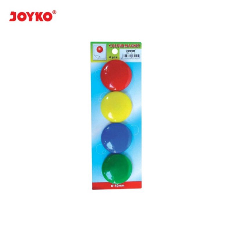 

Colour Magnet 40mm Joyko Magnet Warna