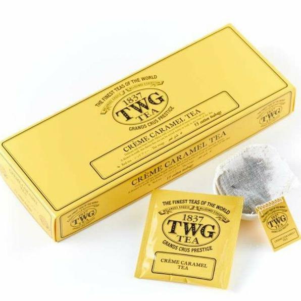 

[[BISA COD]] Teh Celup TWG TEA Creme Caramel Tea 15 Cotton Teabags PROMO SPECIAL Kode 1293