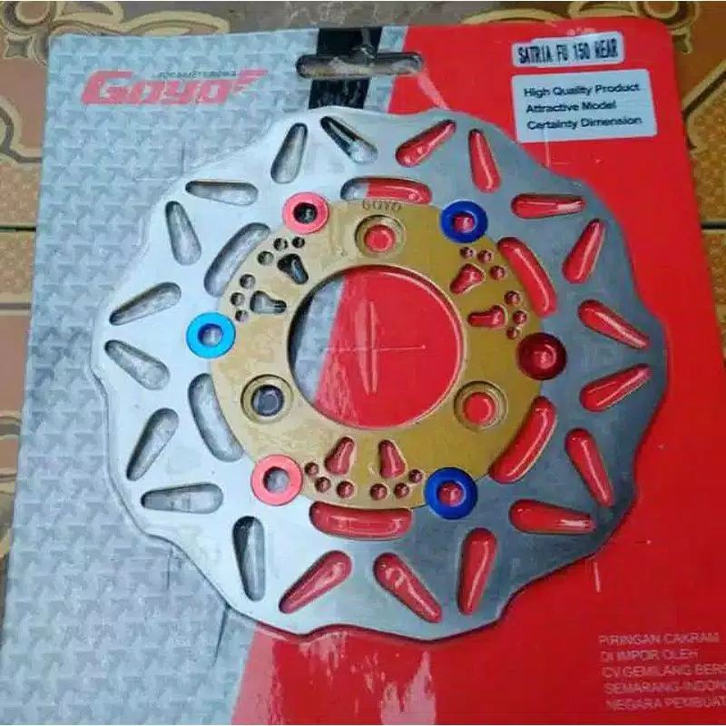 Piringan cakram belakang satria fu - vixion new - tiger revo - megapro - jupiter mx, supra x 125