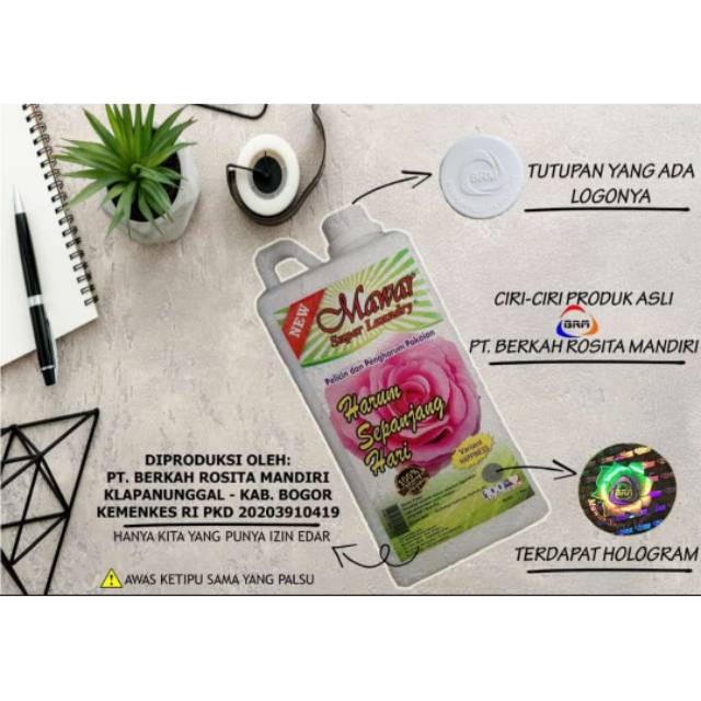 Mawar super laundry pelicin