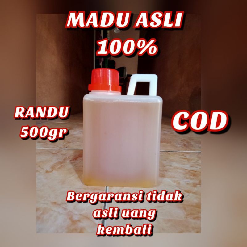 

MADU MURNI NEKTAR BUNGA RANDU 500gr