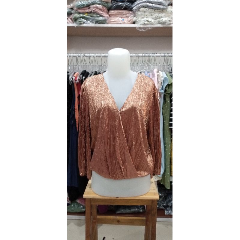 Blouse Casual Branded Sisa Export Termurah