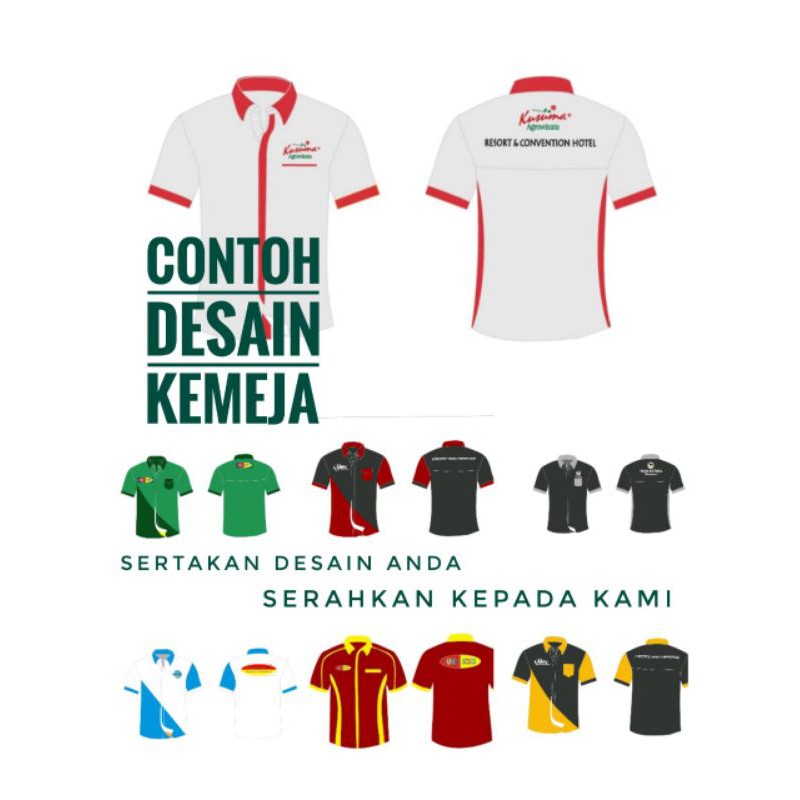 Custom Kemeja dan PDH Murah Minimal Pemesanan 12 pcs