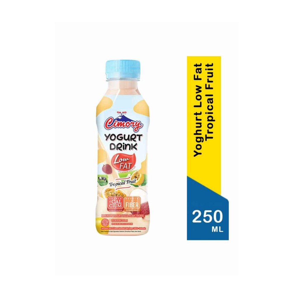 

Cimory Yoghurt Drink Low Fat Tropical Fruit 250Ml