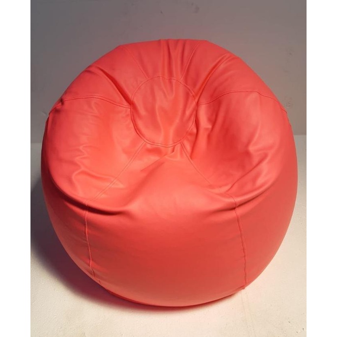 

BEAN BAG SOFA ROUND OVAL UKURAN XL PLUS ISI BAHAN KULIT LEATHER OSCAR SX512Z32X
