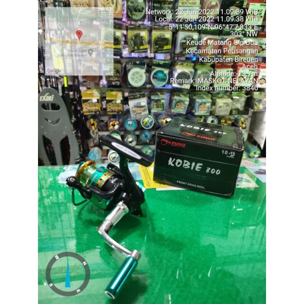 REEL FUGU KOBIE 800