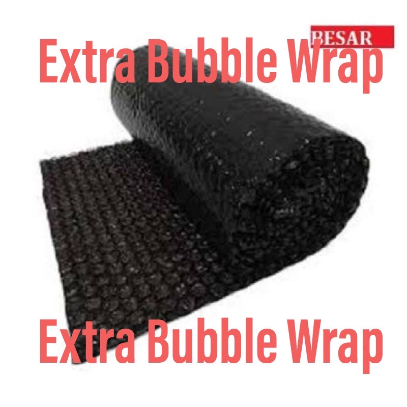 

Tambahan Extra Bubble Wrap