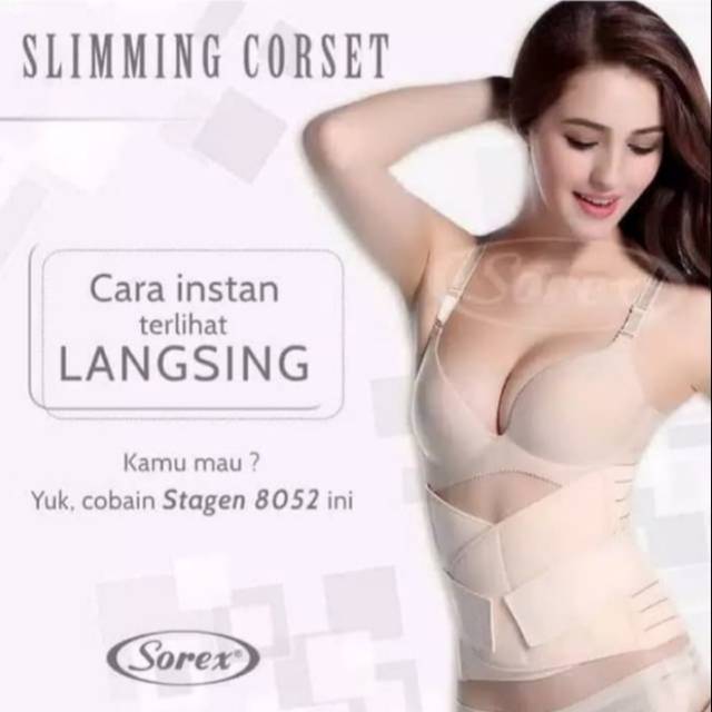 Sorex slimming corset / korset gurita ibu pasca melahirkan