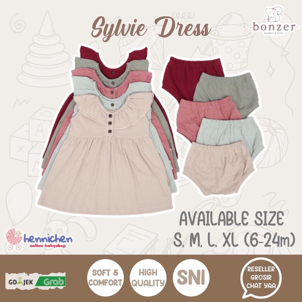 PROMO 7.7 PROMO BAJU LEBARAN MURAH BONZER DIANDRA SET / SYLVIE SETELAN FASHION ANAK PEREMPUAN 6 bln - 5 Tahun