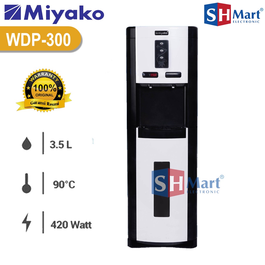 Jual Dispenser Galon Bawah Miyako Wdp300 Wdp 300 Hot And Cool Garansi Resmi Medan Shopee 2077