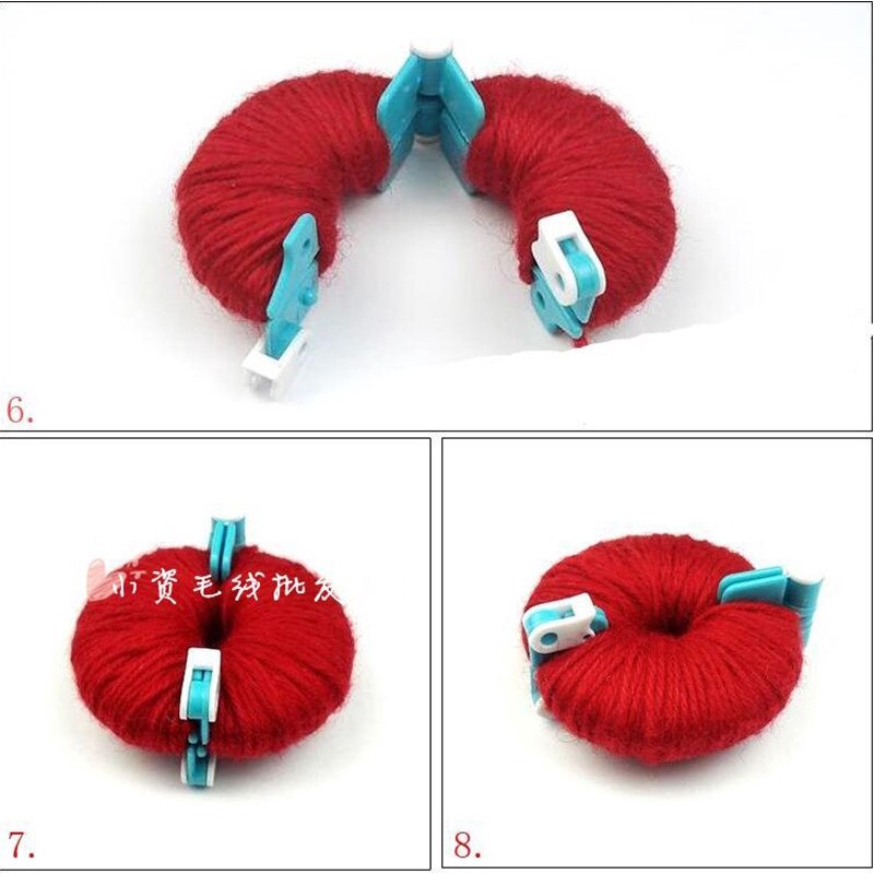 Alat Membuat PomPom Bola Benang - POMPOM MAKER - WHWH FLUFF BALL WEAVER 4 sizes