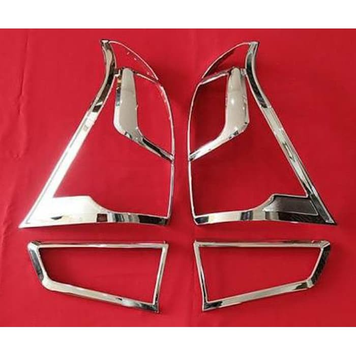 Garnish Lampu Stop Grand Avanza 2016 Chrome