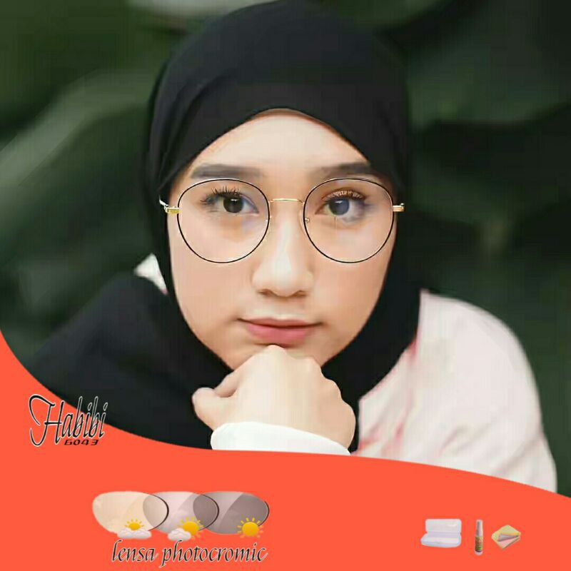 PAKET KACAMATA PHOTOCROMIC |KACAMATA MINUS ANTI RADIASI | KACAMAT bulat 992