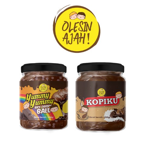 

Promo OlesinAjah Selai Yummy yummy 200Gr + Kopiku 200Gr