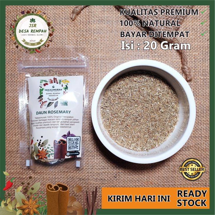 

COD Daun Rosemary Isi 20 Gram Kualitas Terbaik Asli 100% ORIGINAL