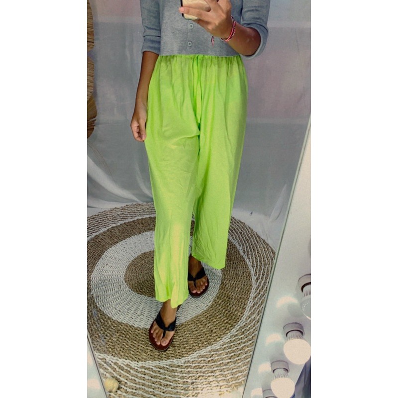 CELANA KULOT POLOS-Hijau