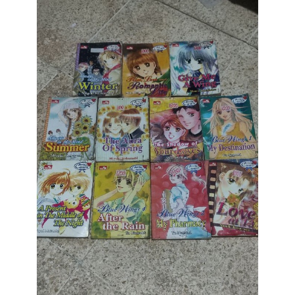 

novel cerita cantik /elex media / mito orihara / miyuki obayashi / yu natsuki / momo tachibana manga buku
