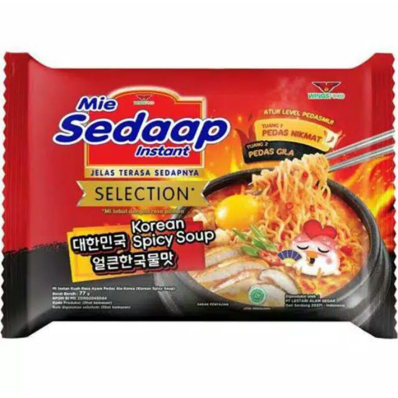 

Mie sedaap Selection