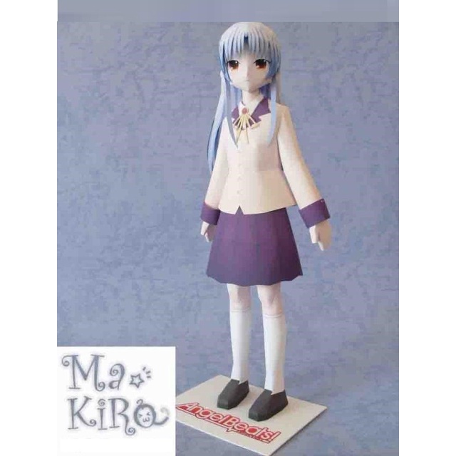 Angel Beats Kanade Tachibana Papercraft