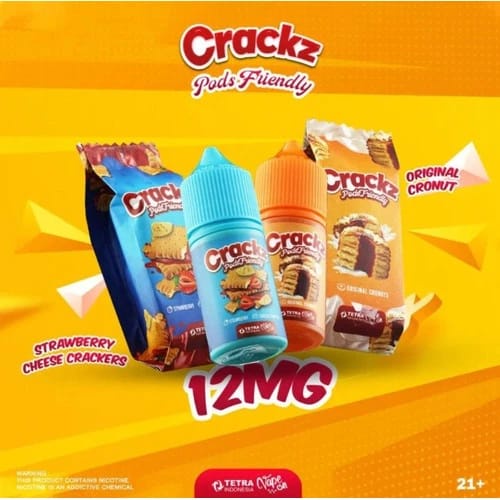 CRACKZ PODS FRIENDLY 30ml 12MG - AUTHENTIC