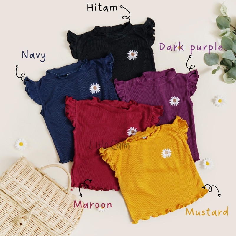 daisy ruffle | baju anak | baju anak perempuan