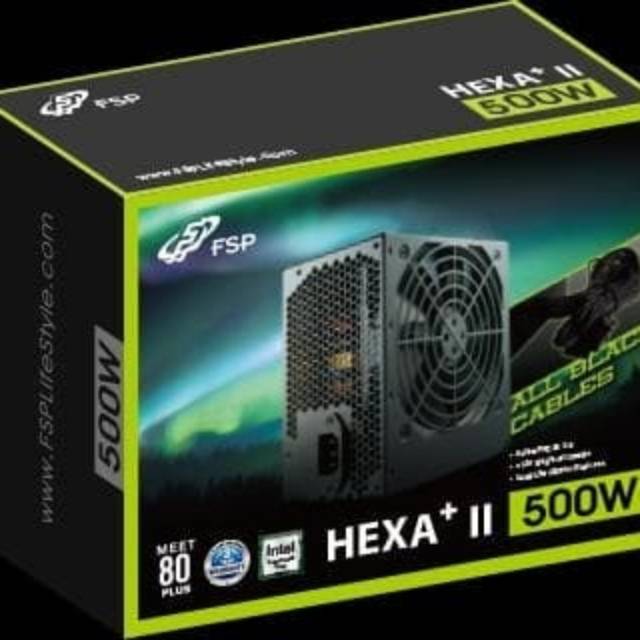 PSU FSP Hexa Plus II 500W 80 Plus