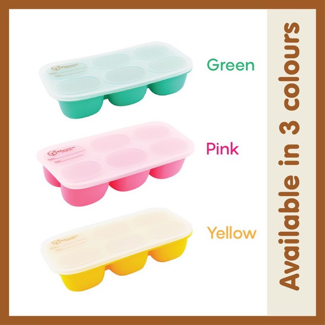MOTHER’S CORN / Mothers Corn / Motherscorn Ice Ecotainer (Wadah Penyimpan Mpasi Makanan Anak Bayi)