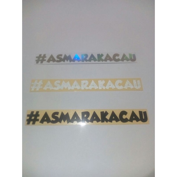 

sticker asmarakacau cutting