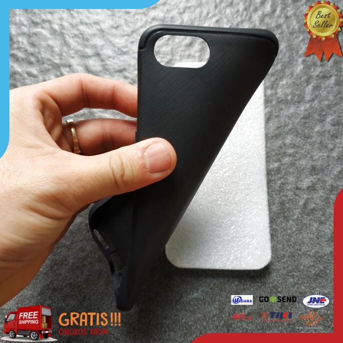 Acc Hp Oppo Realme A1K Realme C2 Silikon Karet Hitam Soft Case