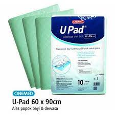 UPAD 60x90 Onemed Underpad / Perlak alas pipis alas kandang alas kasur