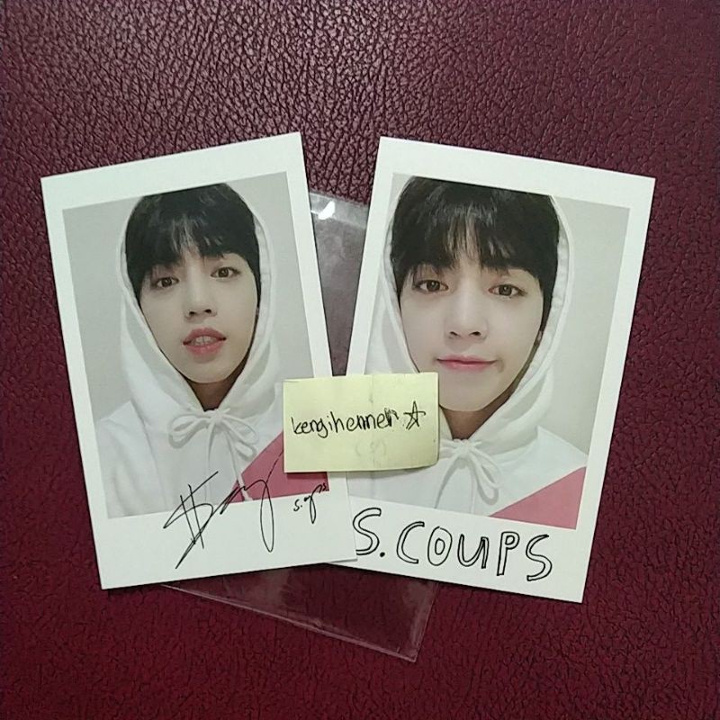 polaroid pola scoups seungcheol carat land