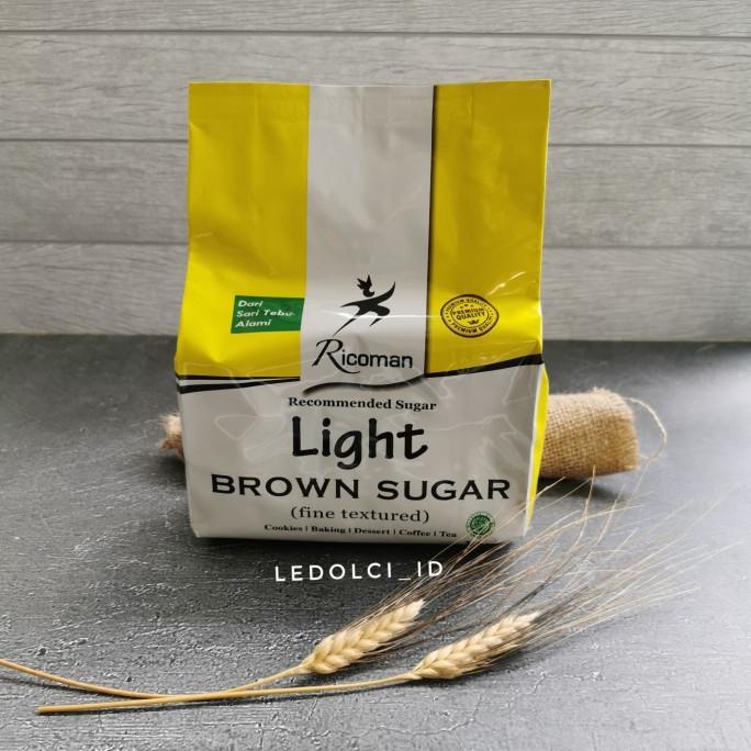 

RICOMAN LIGHT BROWN SUGAR 1 KG