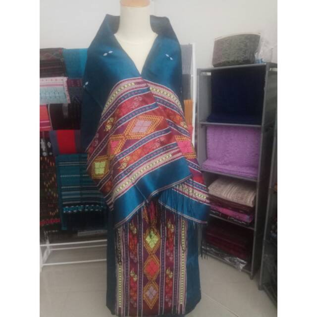 Songket semi sutra Hongkong