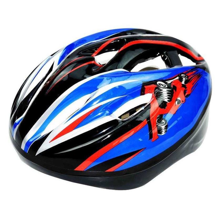 KUYOU Helm Sepeda Anak 3-8 Tahun - Biru