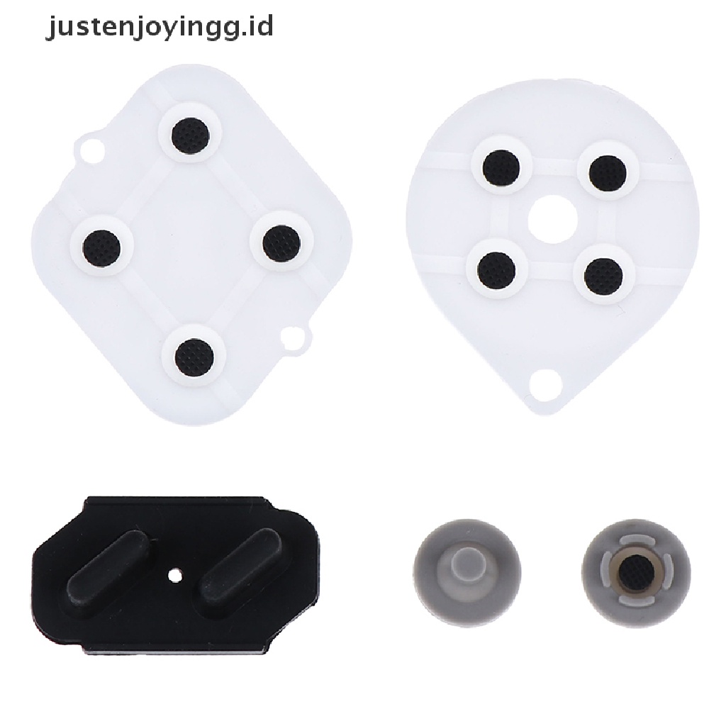 // justenjoyingg.id // Controller Gamepad Conductive Rubber Pads Replacement For SNES ~