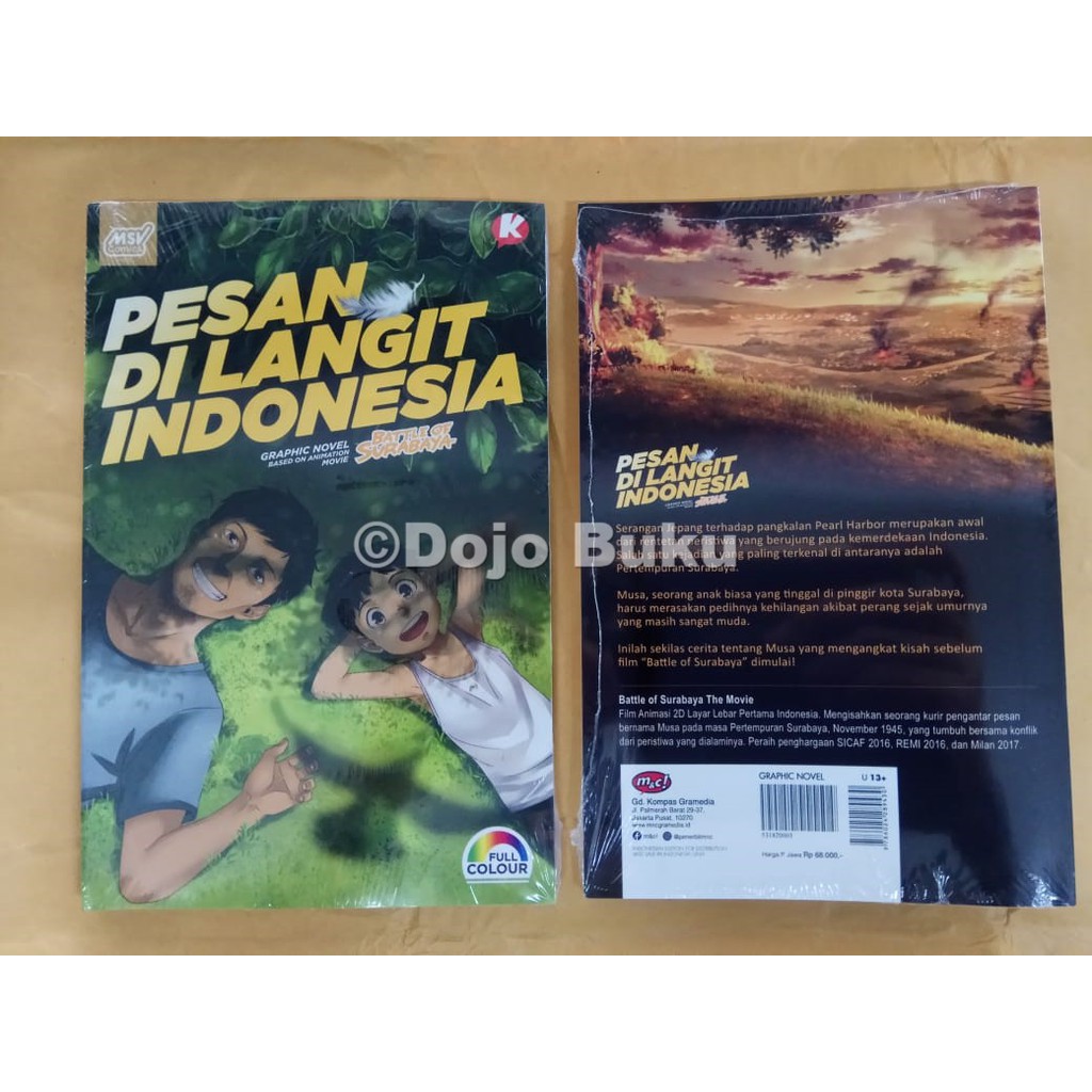 Komik: Pesan di langit Indonesia by Aryanto Yuniawan