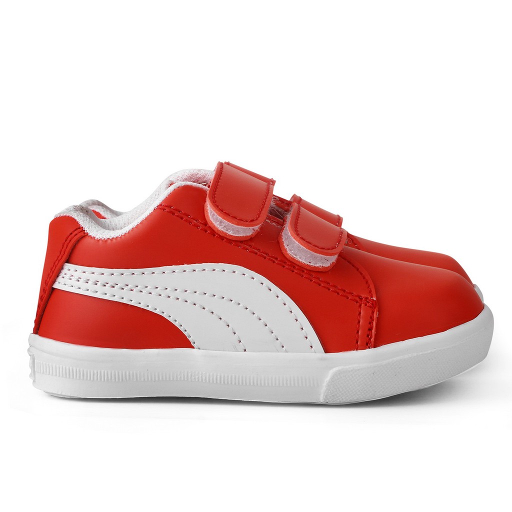 sepatu anak unisex bahan sintetis usia 1 2 taun merah PM MERAH