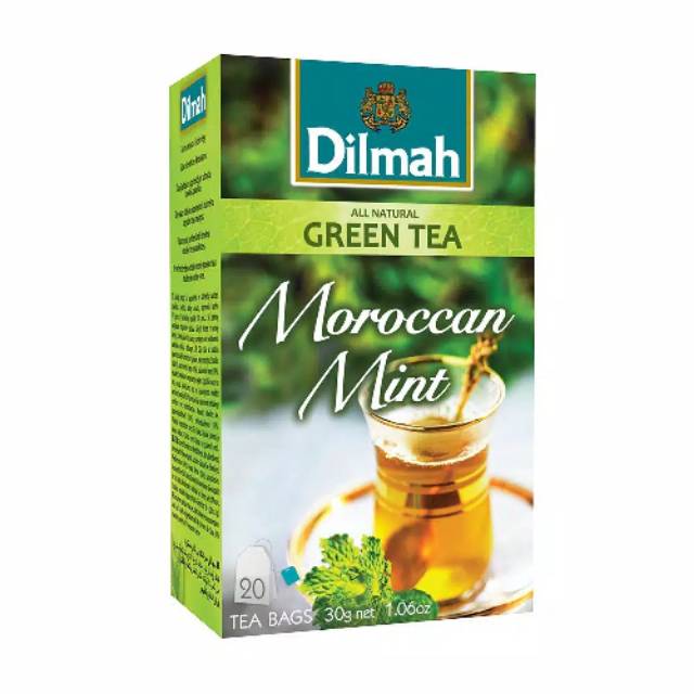 

Dilmah Morrocan Mint Tea ( Foil Envelope ) - Teh Celup Dilmah 20sch