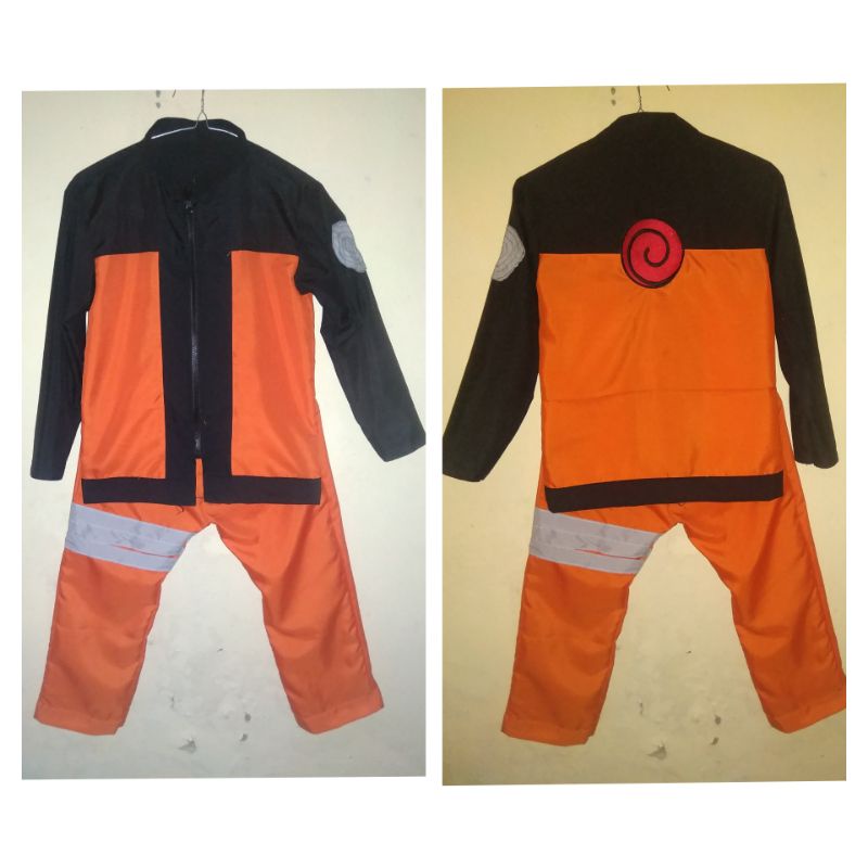 Baju Naruto shippuden Anak (baju+celana)