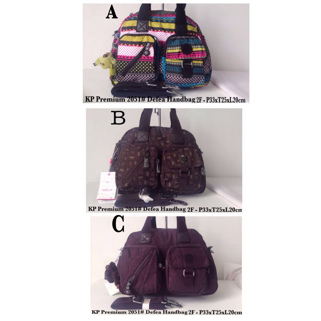 Tas wanita  Kipling Defea 251 Sandang Selempang Medium Banyak Ruang PREM ORI Hot Sale