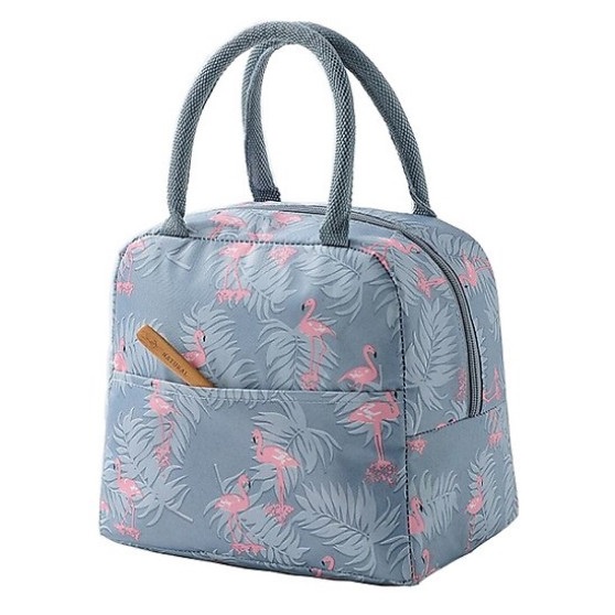 Tas Bekal Lunch Bag Cooler Motif KOREA Tempat Penyimpanan Bekal Murah Import - MKM