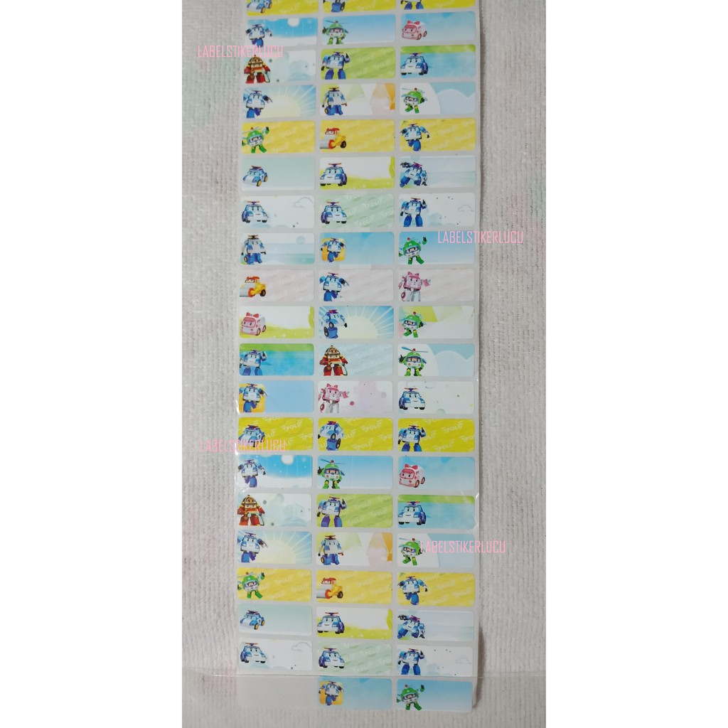 

Sticker Label Motif Smurf (isi 72pcs) variasi gambar
