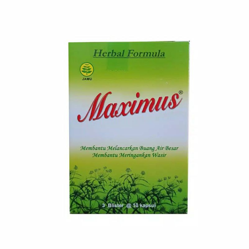 Maximus obat diet herbal,harga perbox